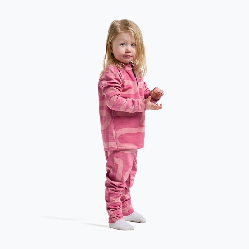 Children's set Didriksons Jadis Pr 5 path heather pink 6
