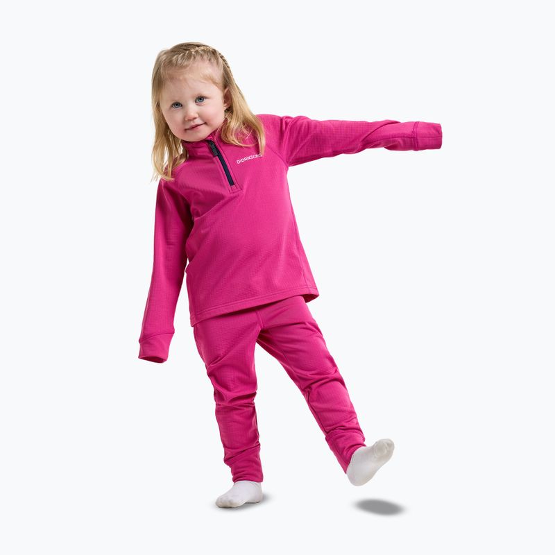 Children's set Didriksons Jadis Set 5 cactus pink 3