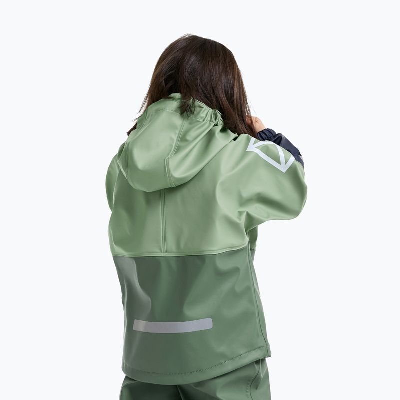 Children's set Didriksons Waterman 12 sage green 8