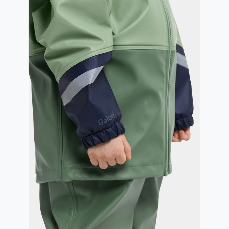 Children's set Didriksons Waterman 12 sage green 11