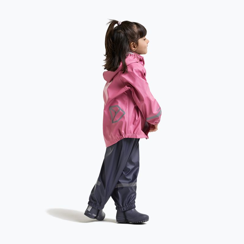 Children's rain set Didriksons Slaskeman 4 heather pink 6