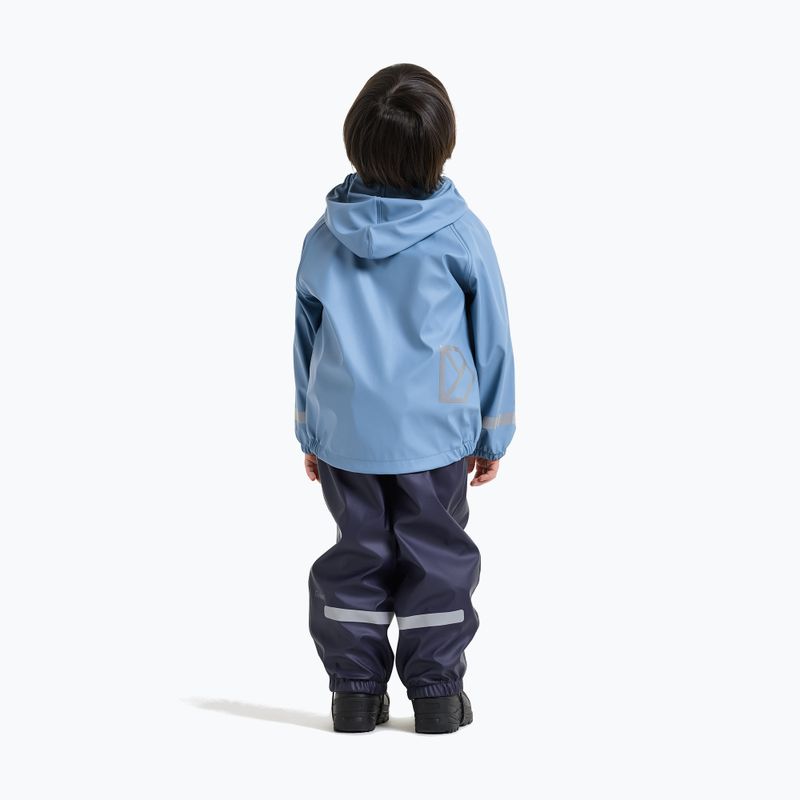 Children's rain set Didriksons Slaskeman 4 winter blue 5