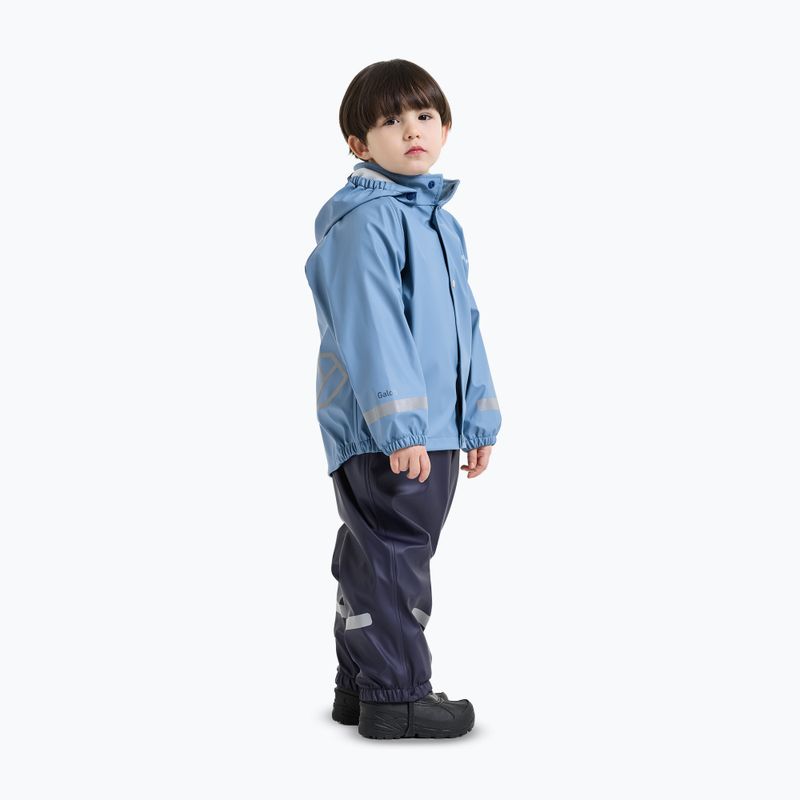 Children's rain set Didriksons Slaskeman 4 winter blue 7