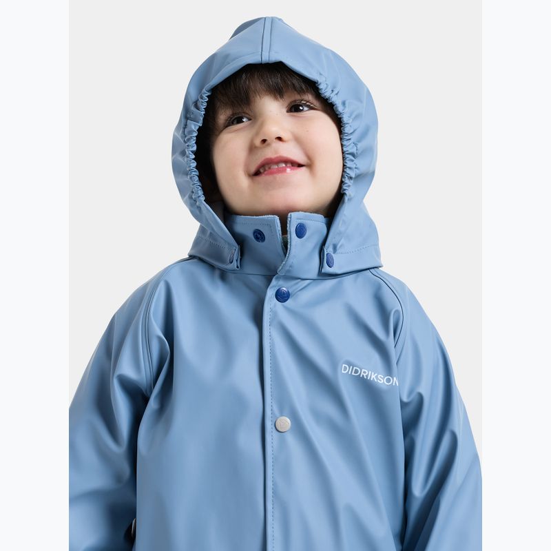 Children's rain set Didriksons Slaskeman 4 winter blue 8
