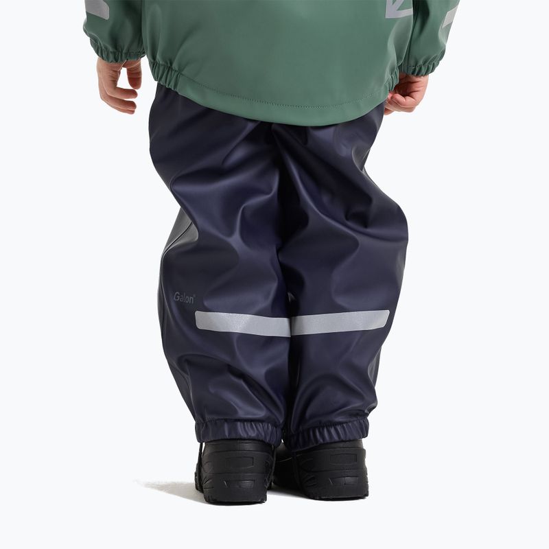 Children's rain set Didriksons Slaskeman 4 dark moss 13
