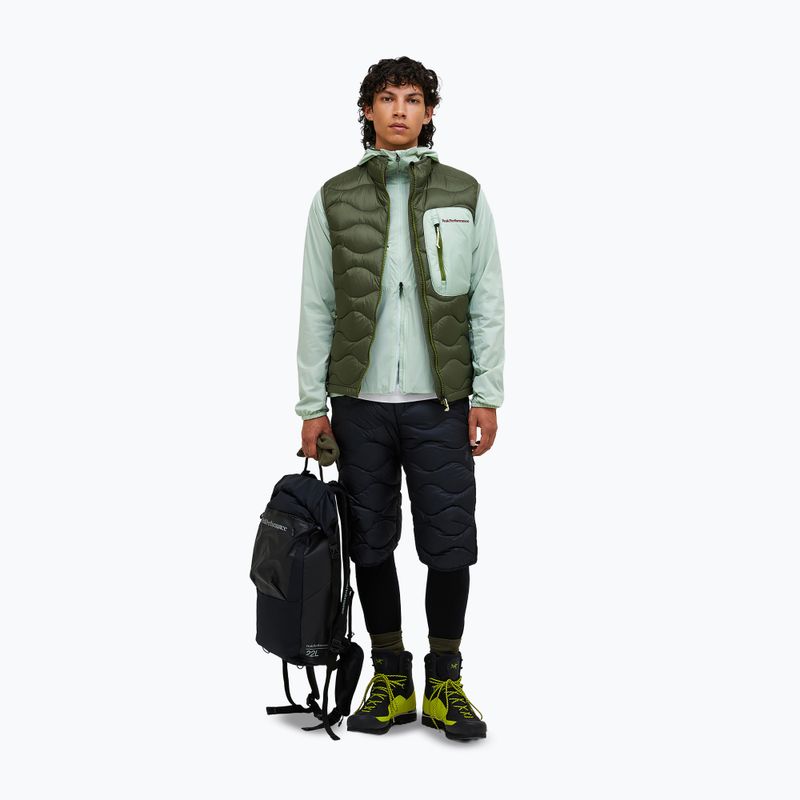 Men's gilet Peak Performance Helium Utility Down pine needle/frosted fern 2