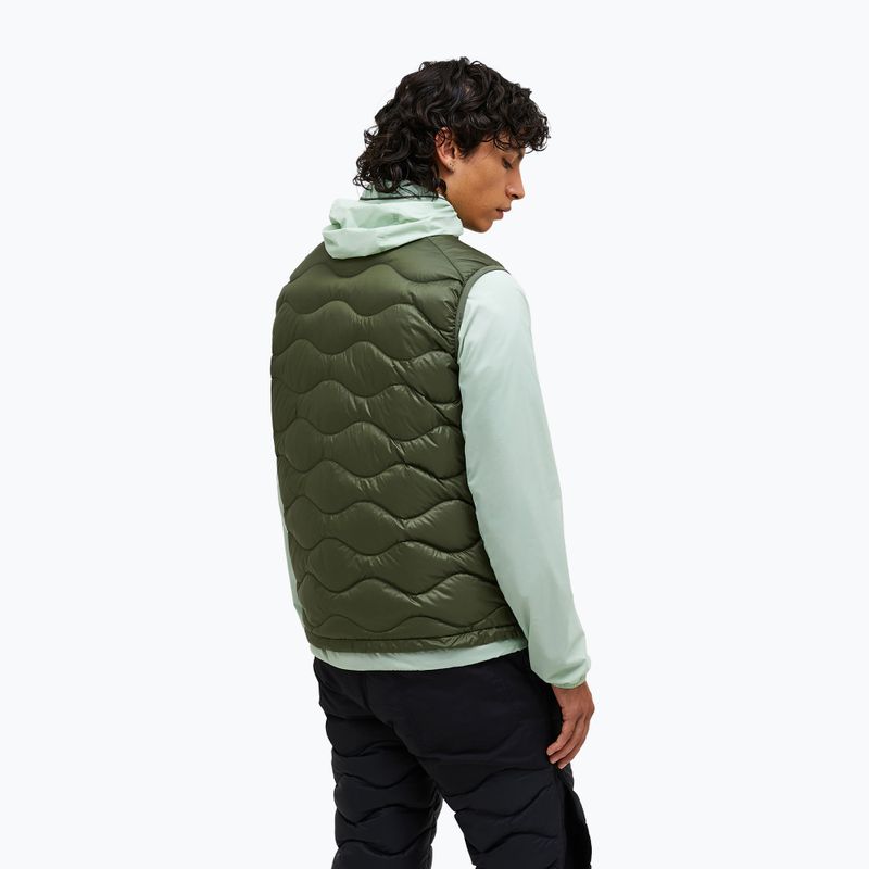 Men's gilet Peak Performance Helium Utility Down pine needle/frosted fern 3