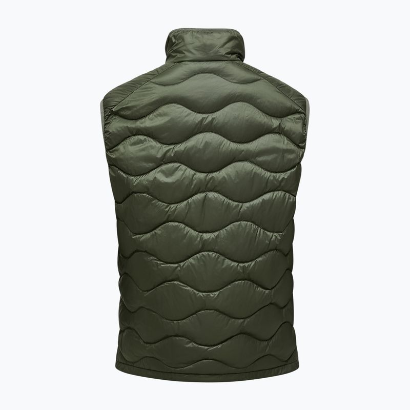 Men's gilet Peak Performance Helium Utility Down pine needle/frosted fern 7