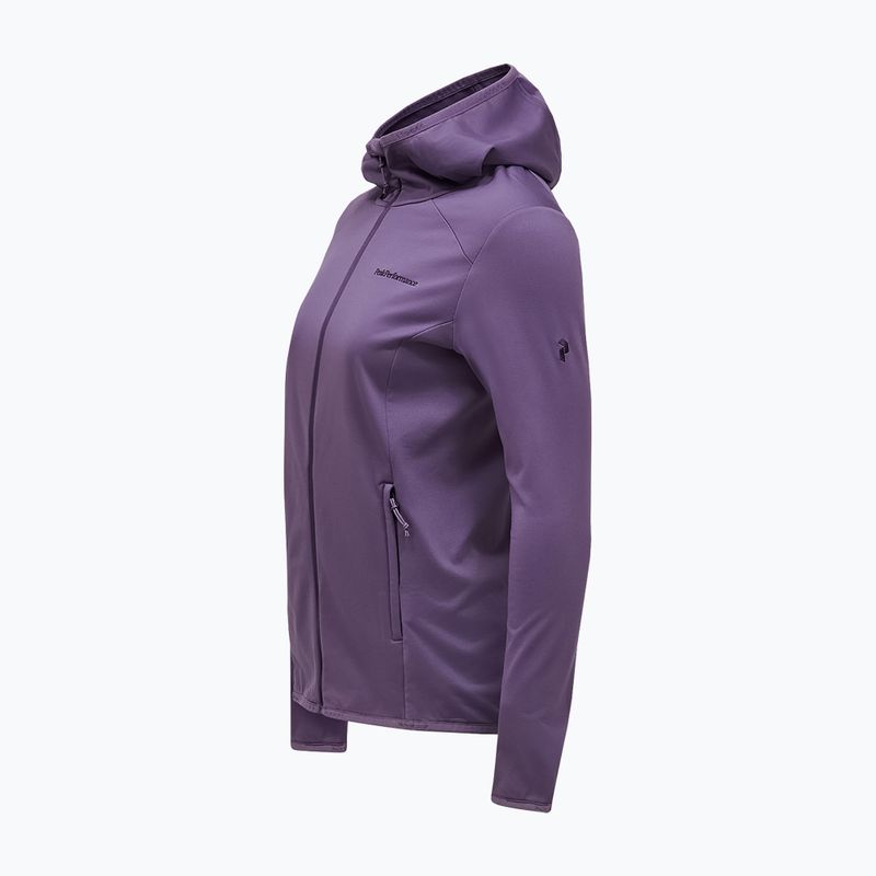 Women's trekking sweatshirt Peak Performance Light Zip Hood montana grape 7