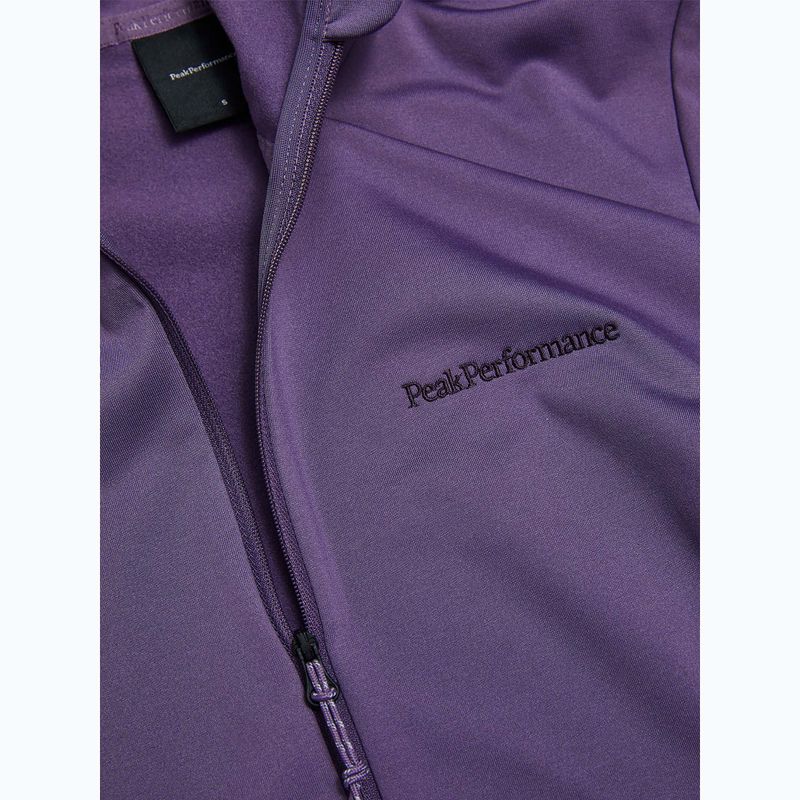 Women's trekking sweatshirt Peak Performance Light Zip Hood montana grape 8