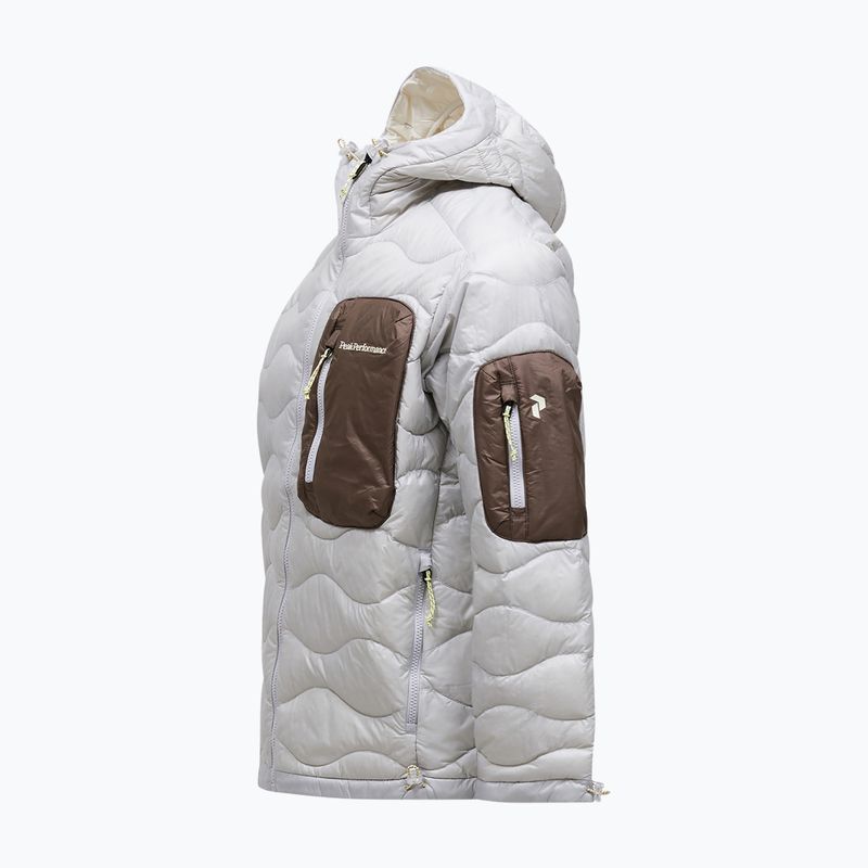 Men's down jacket Peak Performance Helium Utility Down Hood Antarctica/Desert Terrain 9
