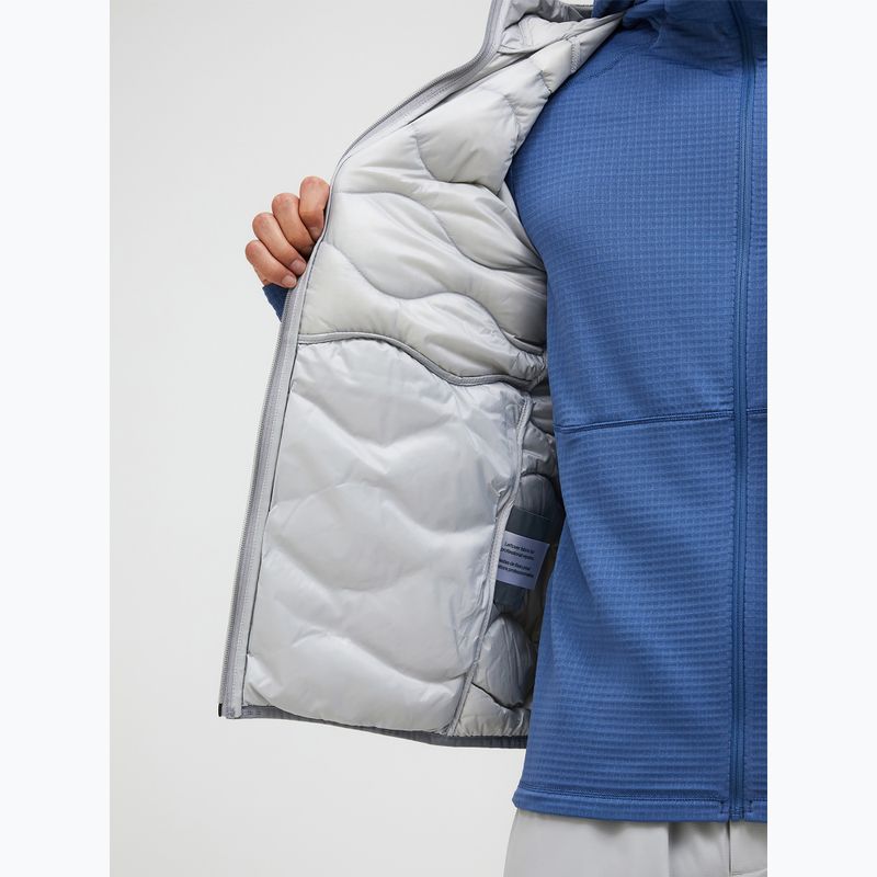 Men's down jacket Peak Performance Helium Down Hood lt grey/antarctica 4