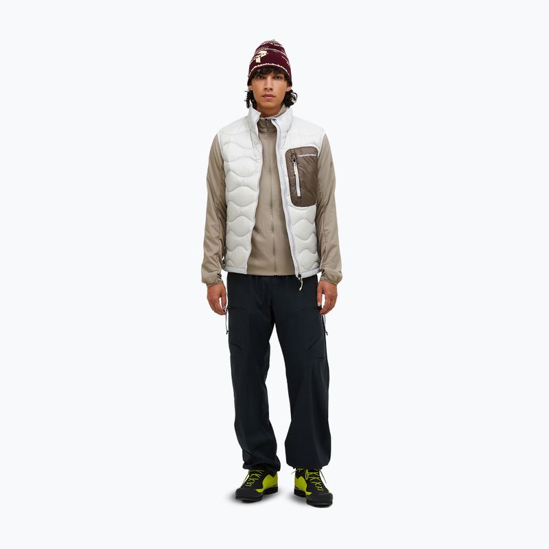 Men's gilet Peak Performance Helium Utility Down antarctica/terrain tan 2