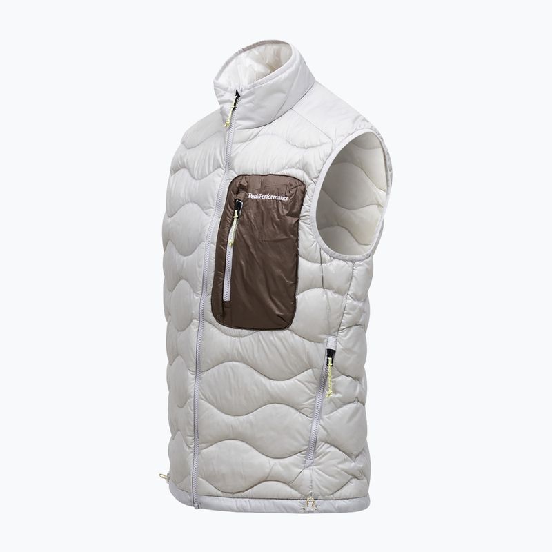 Men's gilet Peak Performance Helium Utility Down antarctica/terrain tan 8