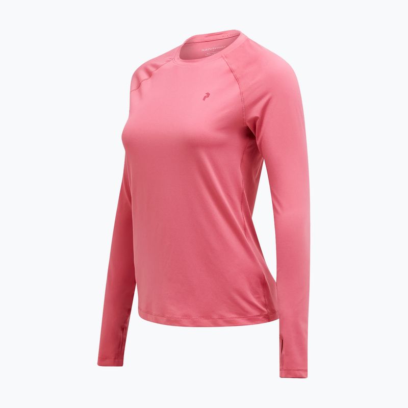 Women's thermal sweatshirt Peak Performance Spirit Crew mountain blush 5