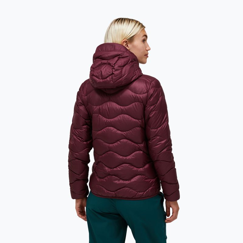 Women's down jacket Peak Performance Helium Down Hood Porto/Mountain Blush 3