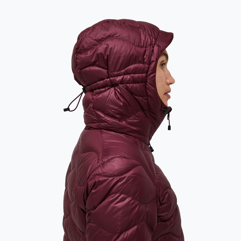 Women's down jacket Peak Performance Helium Down Hood Porto/Mountain Blush 5