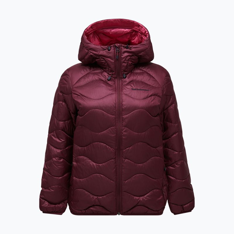 Women's down jacket Peak Performance Helium Down Hood Porto/Mountain Blush 6