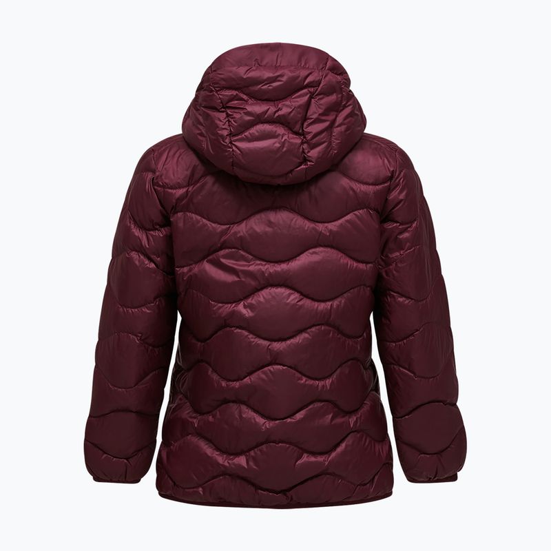 Women's down jacket Peak Performance Helium Down Hood Porto/Mountain Blush 7
