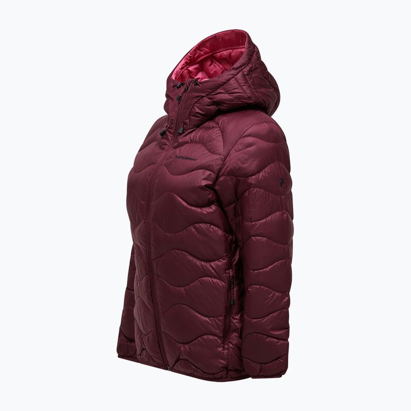 Women's down jacket Peak Performance Helium Down Hood Porto/Mountain Blush 8
