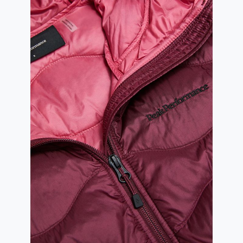 Women's down jacket Peak Performance Helium Down Hood Porto/Mountain Blush 9