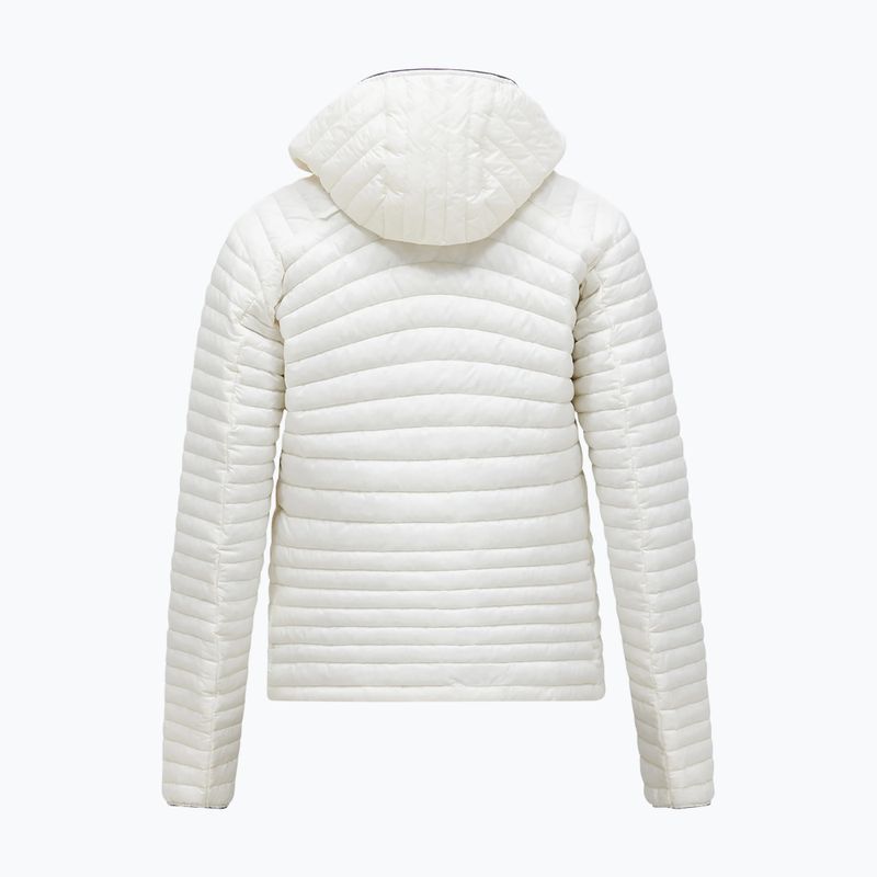 Women's insulated jacket Peak Performance Monolight Synthetic Hood off white 7