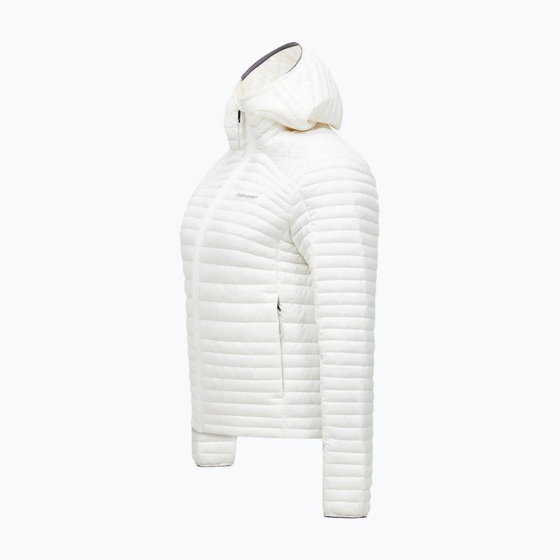 Women's insulated jacket Peak Performance Monolight Synthetic Hood off white 8