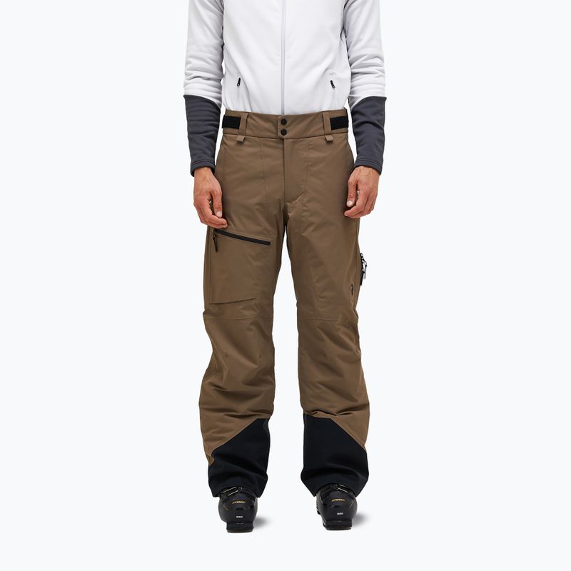 Men's ski trousers Peak Performance Alpine GTX 2L Insulated Shell terrain tan