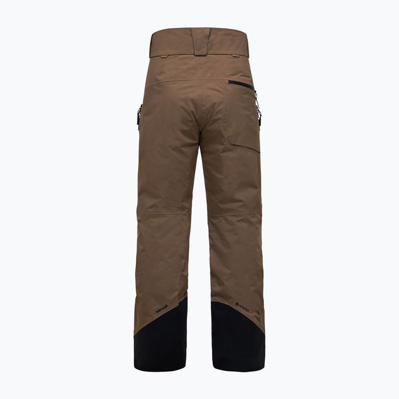 Men's ski trousers Peak Performance Alpine GTX 2L Insulated Shell terrain tan 6