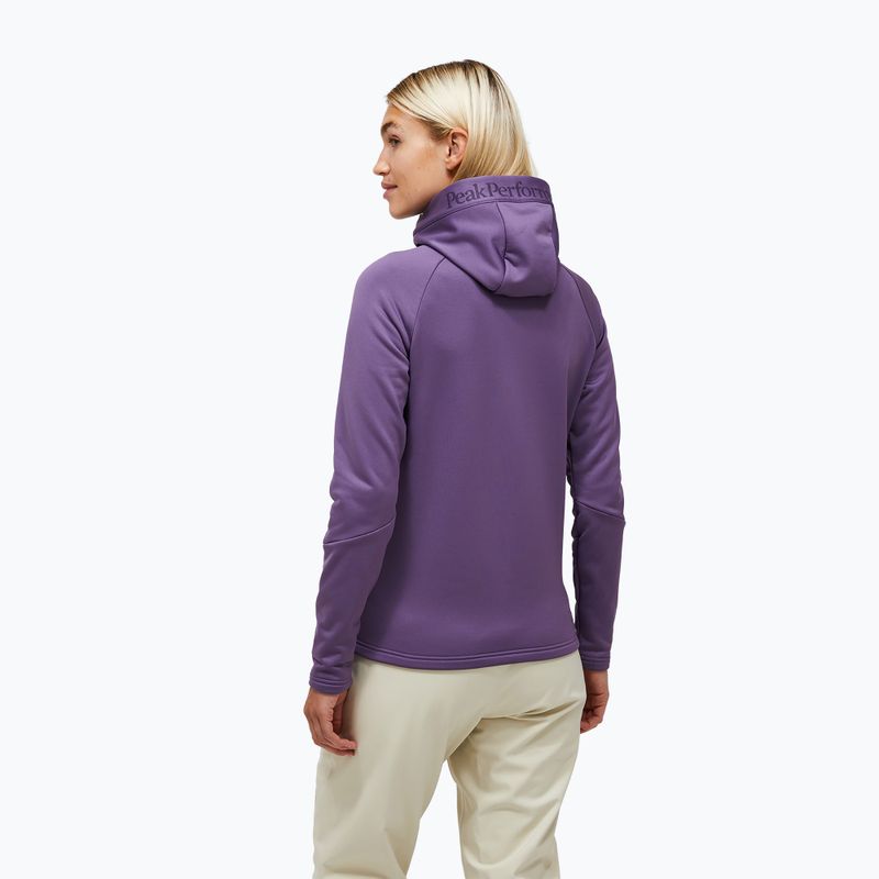 Women's sweatshirt Peak Performance Rider Essentials montana grape/montana grape 3