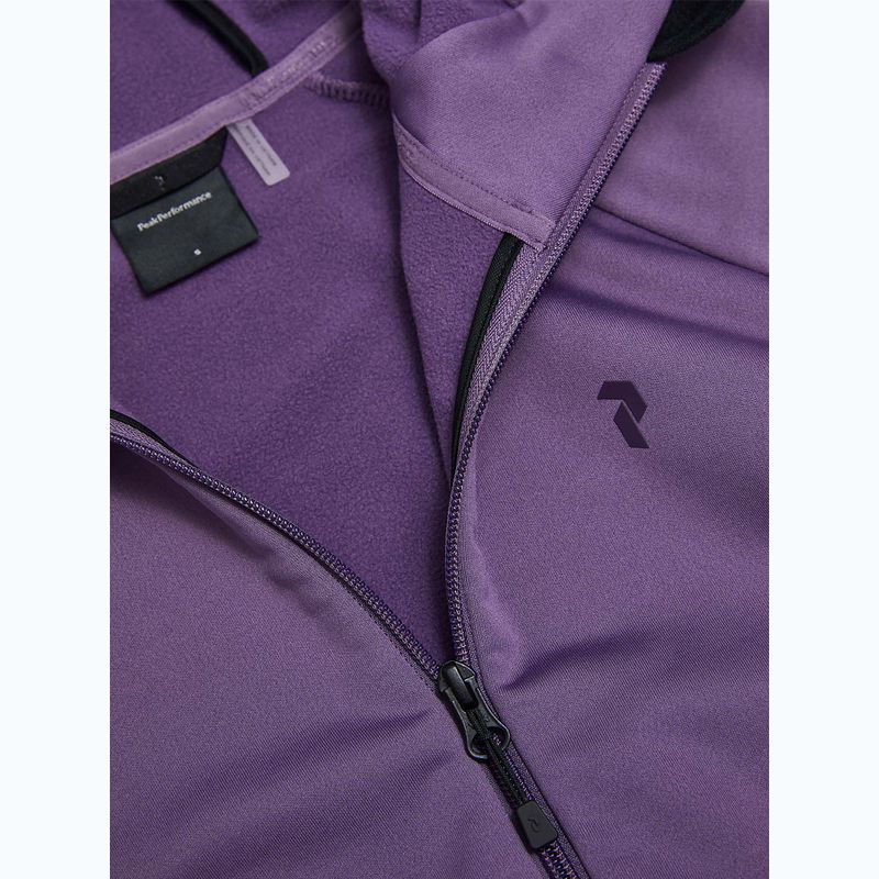 Women's sweatshirt Peak Performance Rider Essentials montana grape/montana grape 8
