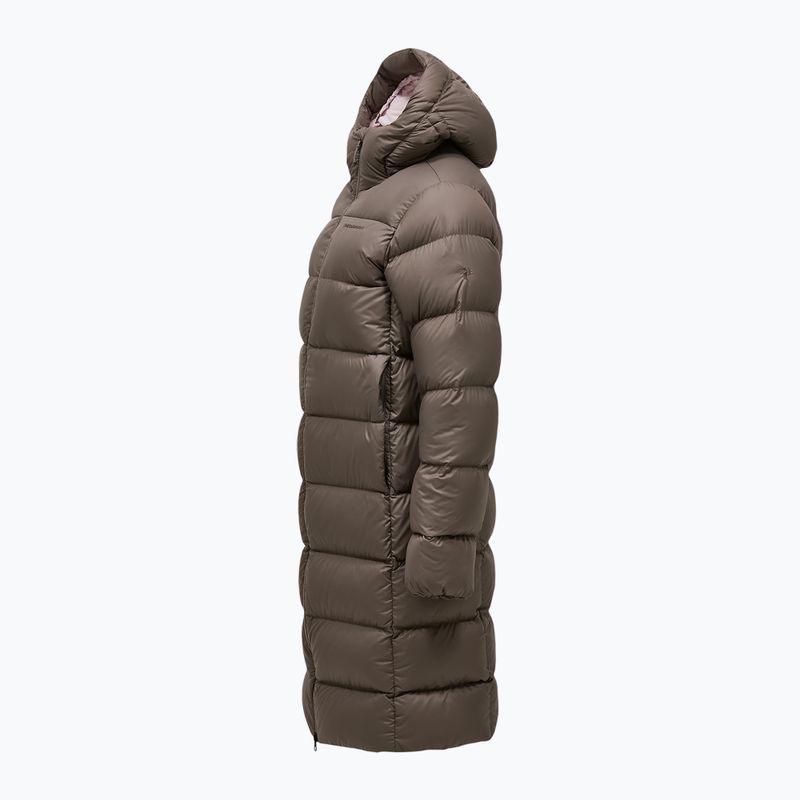 Women's down coat Peak Performance Frost Down Coat terrain tan 3