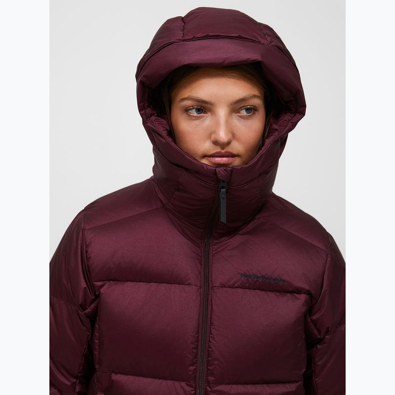 Women's ski jacket Peak Performance Glissade Down porto 5