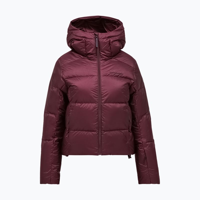 Women's ski jacket Peak Performance Glissade Down porto 7