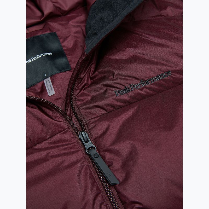 Women's ski jacket Peak Performance Glissade Down porto 10
