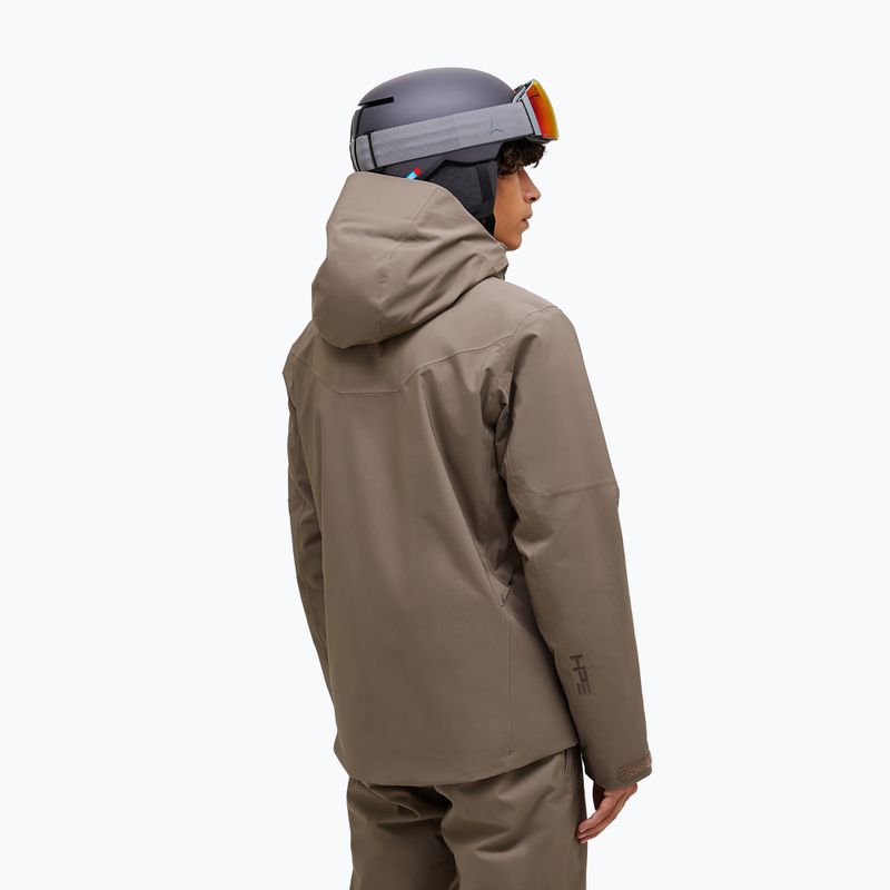 Men's ski jacket Peak Performance Maroon Insulated terrain tan 3