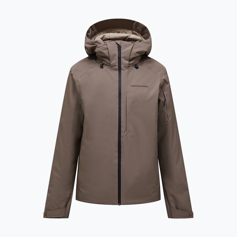 Men's ski jacket Peak Performance Maroon Insulated terrain tan 6