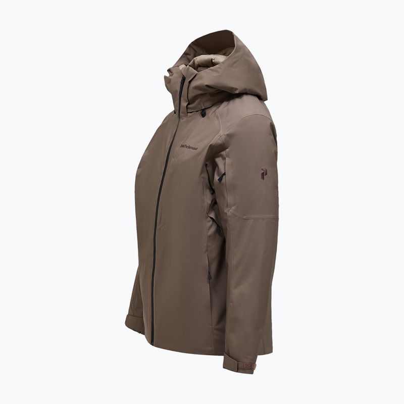 Men's ski jacket Peak Performance Maroon Insulated terrain tan 8