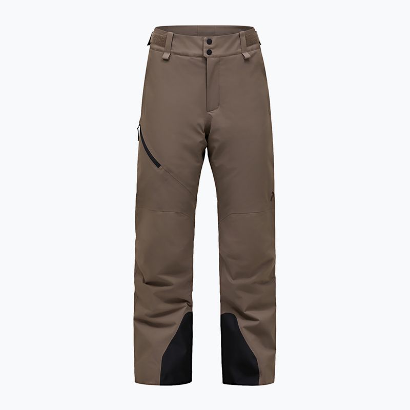 Men's ski trousers Peak Performance Shred Insulated terrain tan