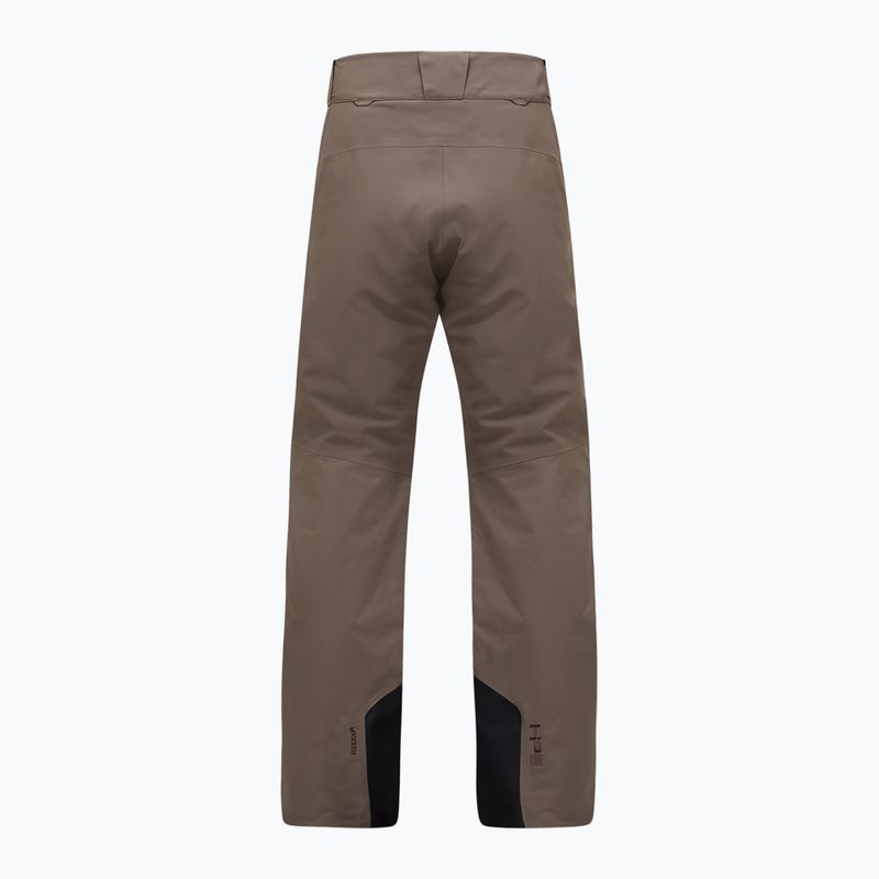 Men's ski trousers Peak Performance Shred Insulated terrain tan 2