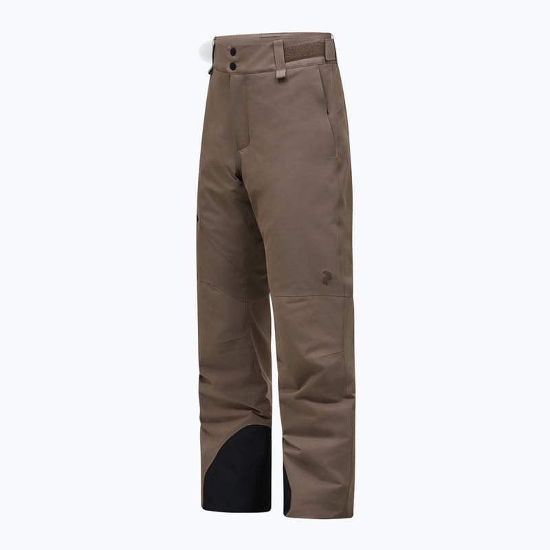 Men's ski trousers Peak Performance Shred Insulated terrain tan 3