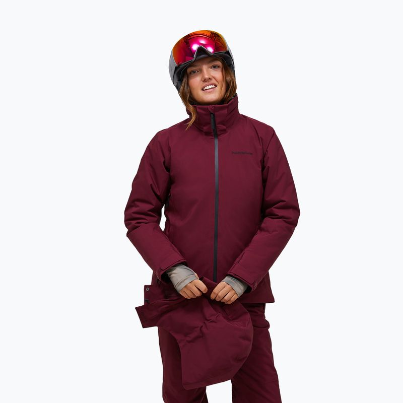 Women's ski jacket Peak Performance Anima Insulated porto 3