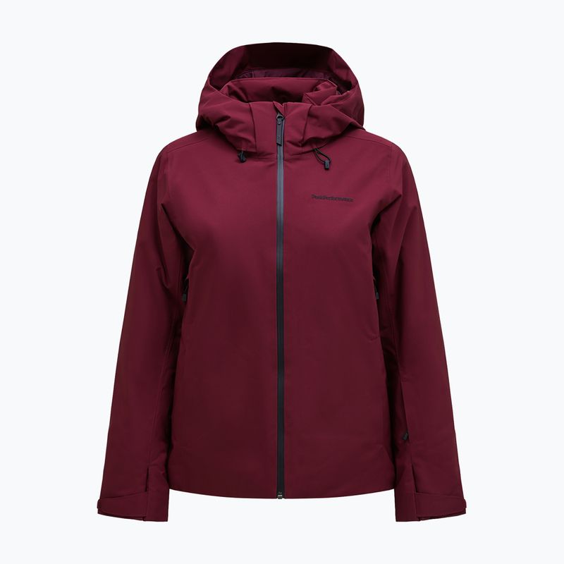 Women's ski jacket Peak Performance Anima Insulated porto 10