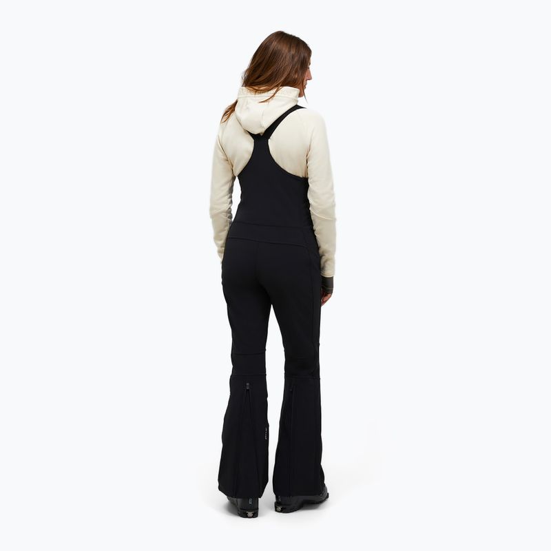 Women's ski trousers Peak Performance Stretch Softshell Bib black 2