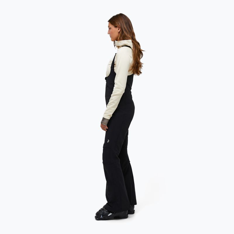 Women's ski trousers Peak Performance Stretch Softshell Bib black 3