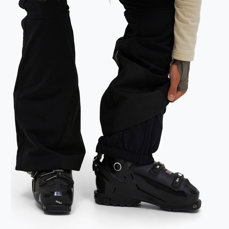 Women's ski trousers Peak Performance Stretch Softshell Bib black 4