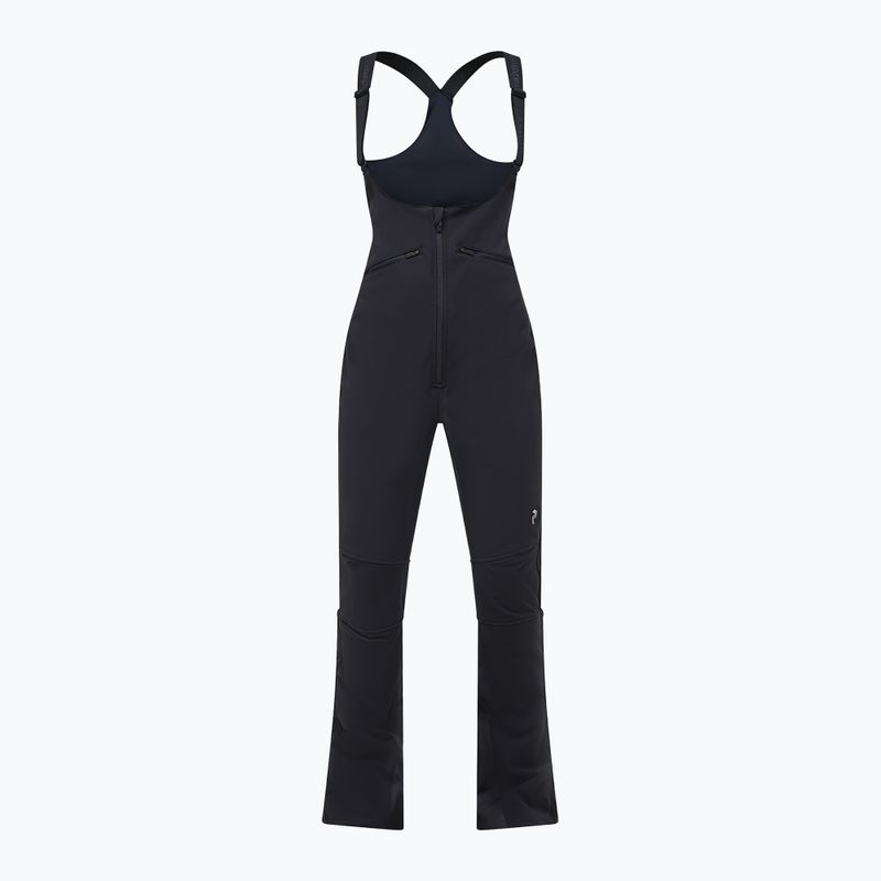 Women's ski trousers Peak Performance Stretch Softshell Bib black 5