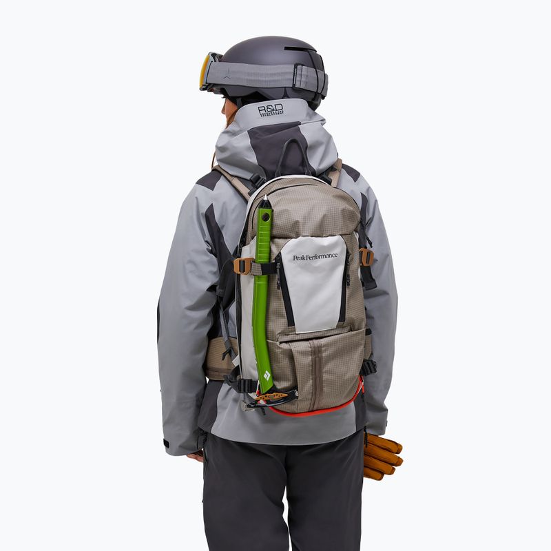 Ski backpack Peak Performance Vertical Ski 20 l avid beige/antarctica 2