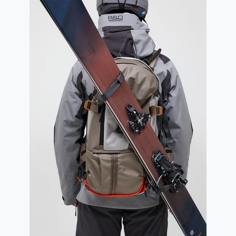Ski backpack Peak Performance Vertical Ski 20 l avid beige/antarctica 4