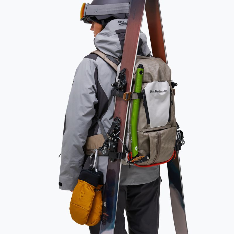 Ski backpack Peak Performance Vertical Ski 20 l avid beige/antarctica 5
